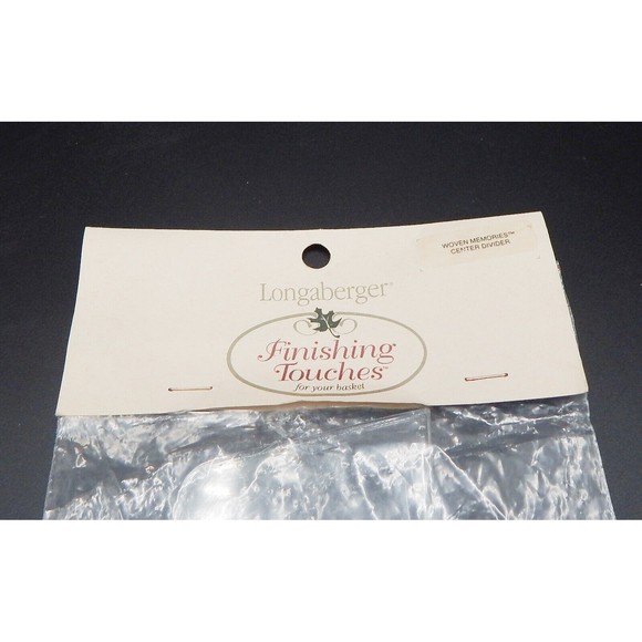 Longaberger Finishing Touches Woven Memories Plastic Center Divider Only - Picture 3 of 6